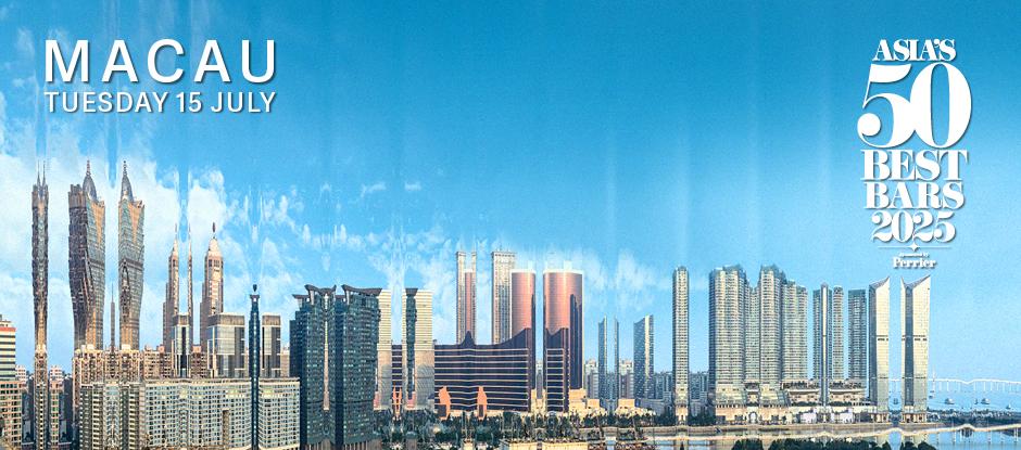Asia’s 50 Best Bars 2025 to be held in Macau for the first time