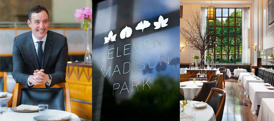 Will Guidara says winning the Ferrari Trento Art of Hospitality Award changed the dining room at Eleven Madison Park