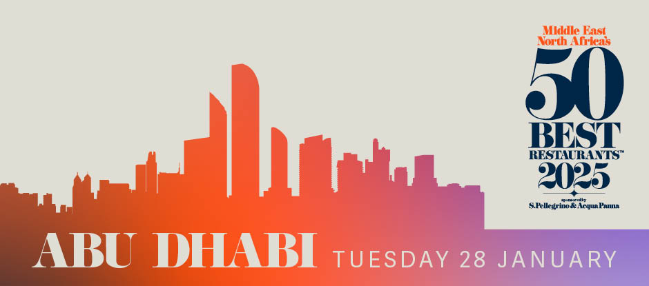 Middle East and North Africa’s 50 Best Restaurants returns to Abu Dhabi in 2025