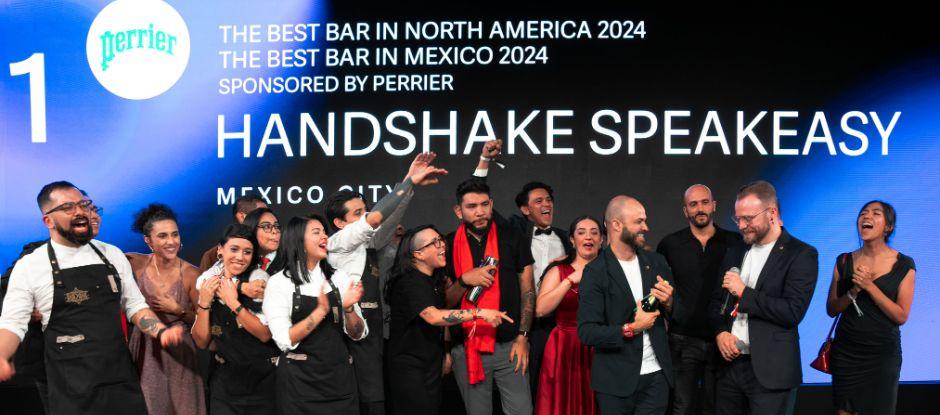 Golden handshake: Mexico City’s Handshake Speakeasy is named The Best Bar in North America 2024