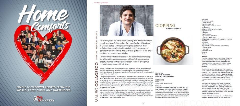 A taste of Home Comforts: Mauro Colagreco's Cioppino