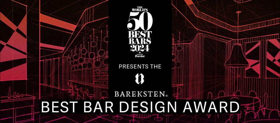 Calling all bars: entries for the Bareksten Best Bar Design Award 2024 are now open!