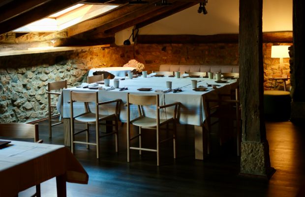 Comedor de Asador Etxebarri en Atxondo