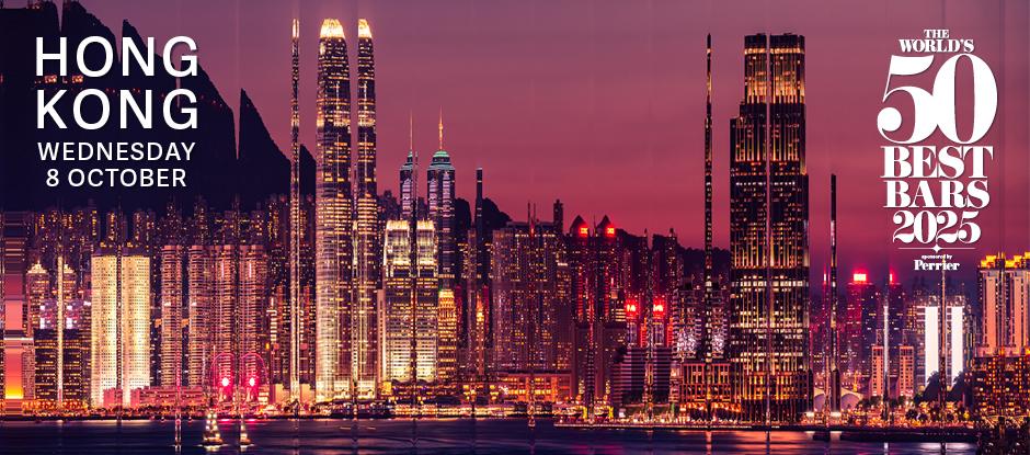 The World’s 50 Best Bars 2025 sets sail for Hong Kong